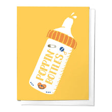 Load image into Gallery viewer, Poppin Bottles Newborn Congrats Greeting Card
