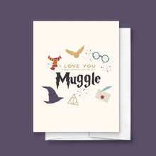 Load image into Gallery viewer, I Love You Muggle Greeting Card
