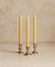 Load image into Gallery viewer, Swirl Taper Candle (set of 2)
