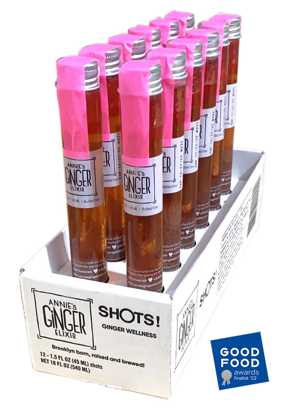 Immunity Boost Ginger Elixir | 1.5oz Shot