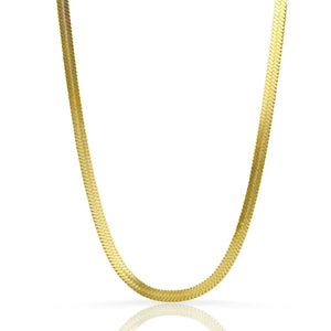 OLIVIA GOLD SNAKE CHAIN NECKLACE