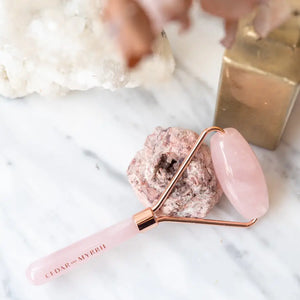 Rose Quartz Facial Roller