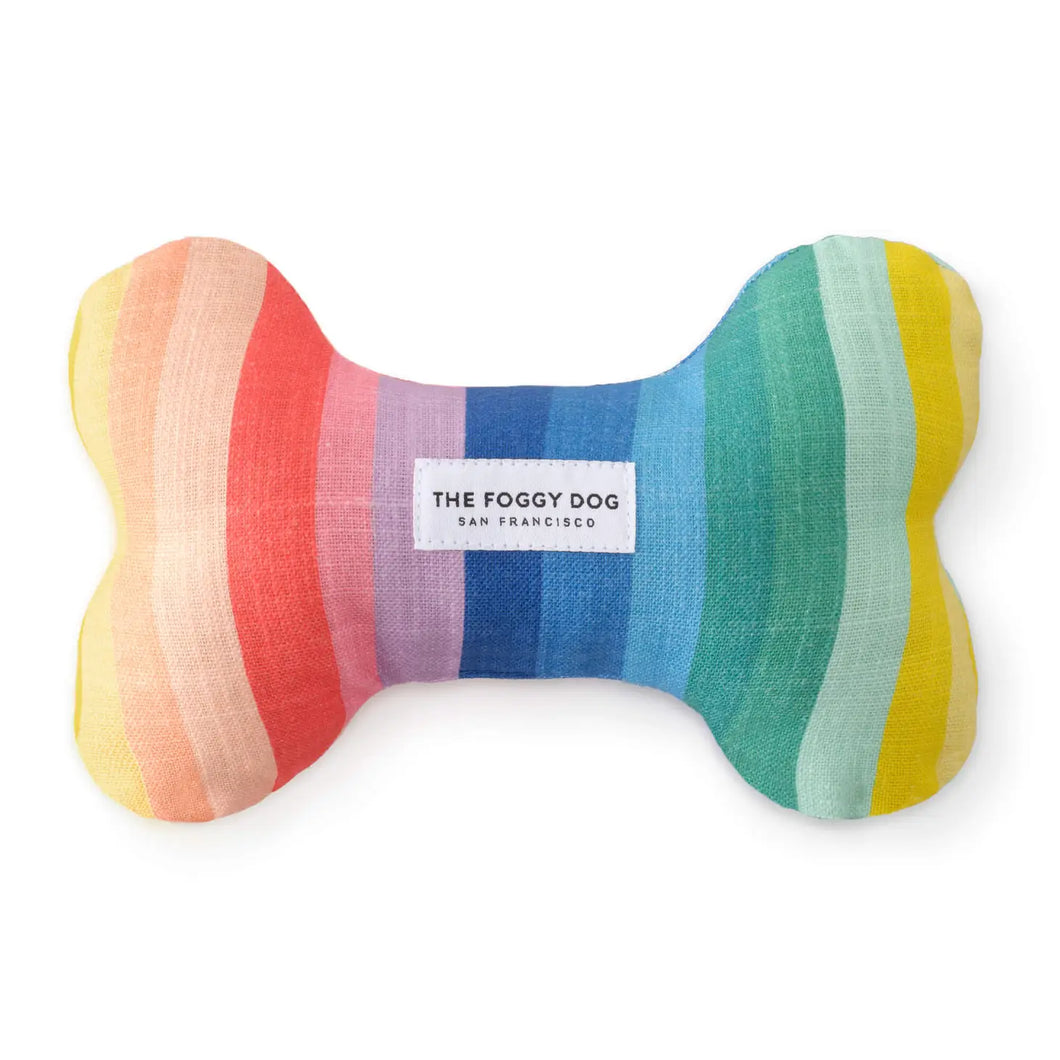 Rainbow Dog Bone