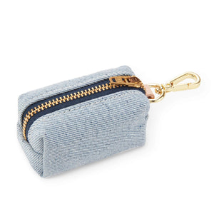 Denim Poop Bag Dispenser