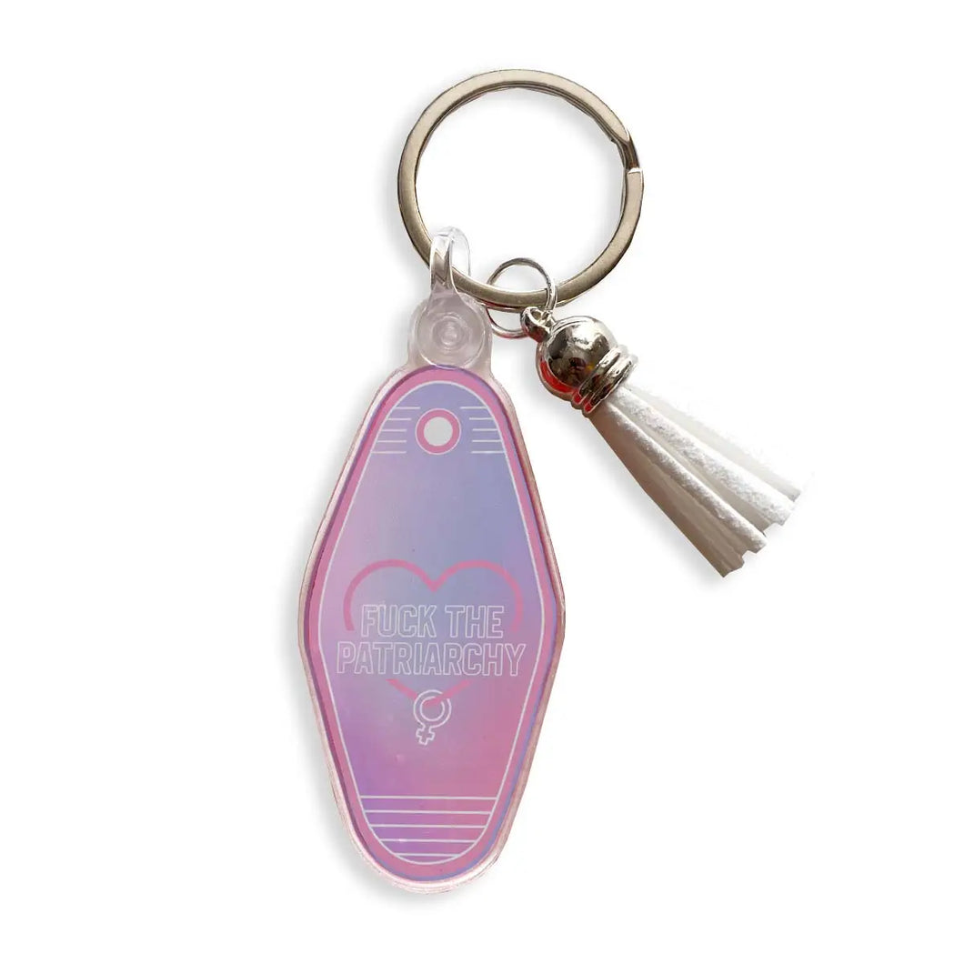 Fuck the Patriarchy Keychain