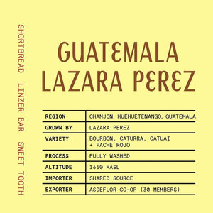 Guatemala Lazara Perez Coffee Beans