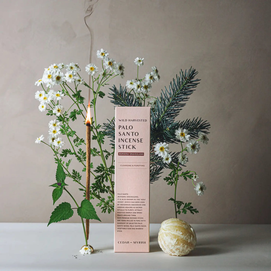 Palo Santo Hand-Rolled Incense