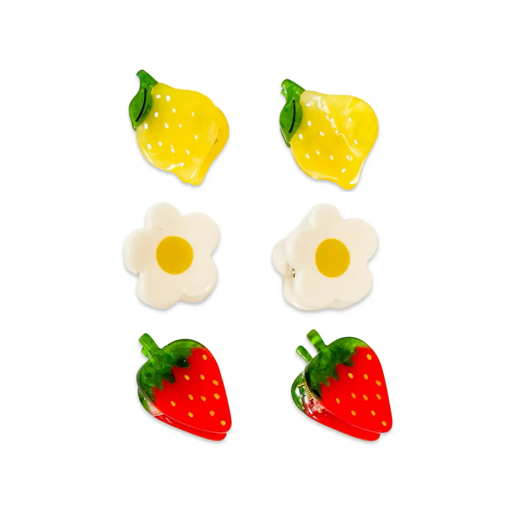 Micro Clip: Fruit/Flowers