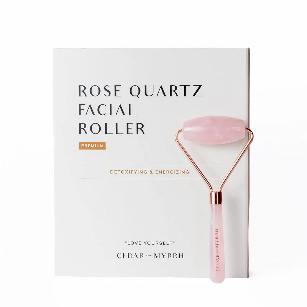 Rose Quartz Facial Roller