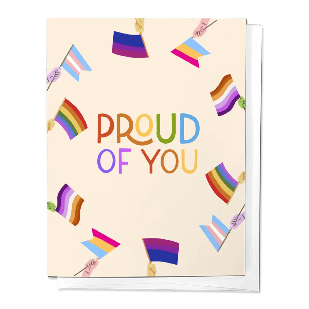 Proud of You Pride Greeting Card