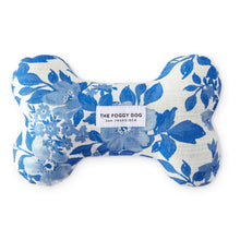 Load image into Gallery viewer, Blue Roses Dog Bone
