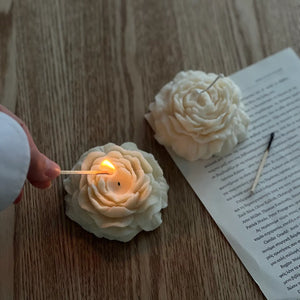 Rose Decorative Candle