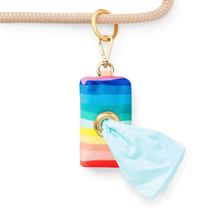 Rainbow Poop Bag Holder