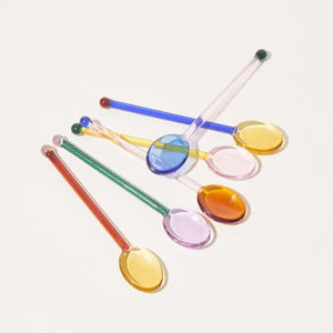 Retro Glass Spoon Set (2)